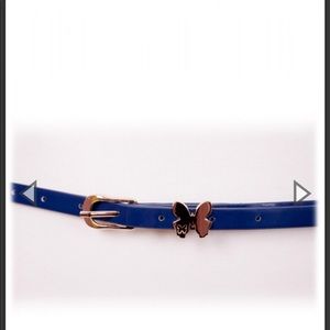Butterfly Belt In Blue